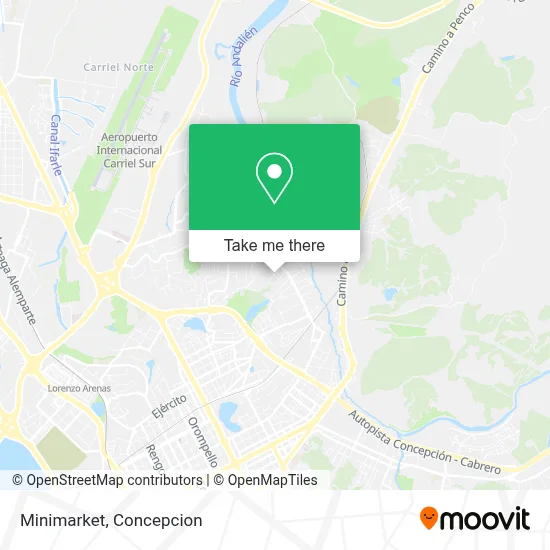 Minimarket map