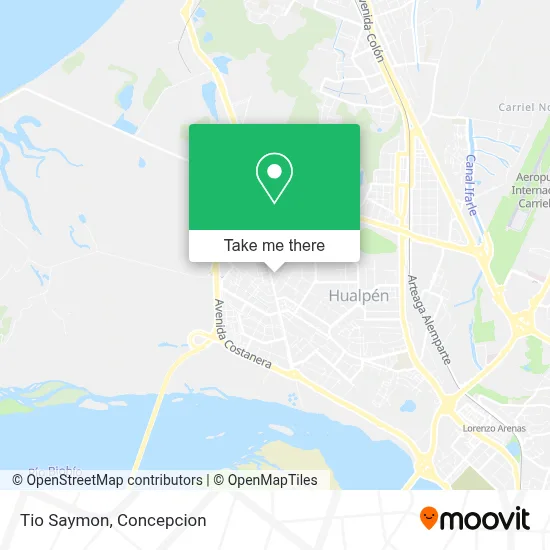 Tio Saymon map