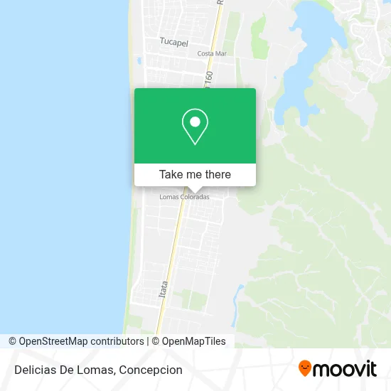 Delicias De Lomas map