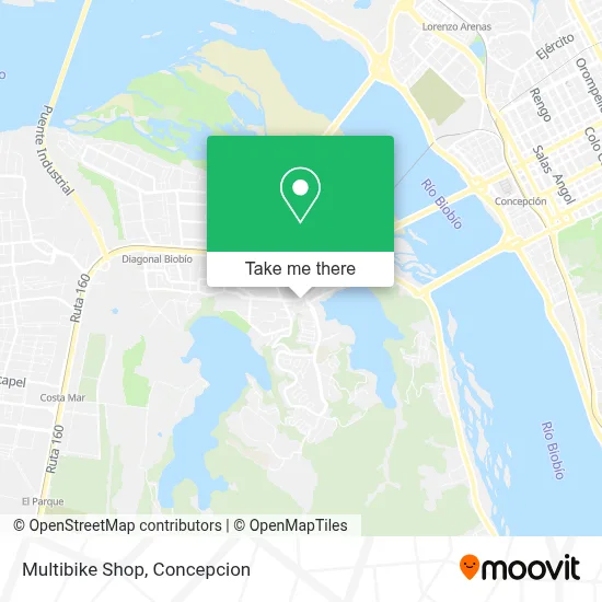 Multibike Shop map