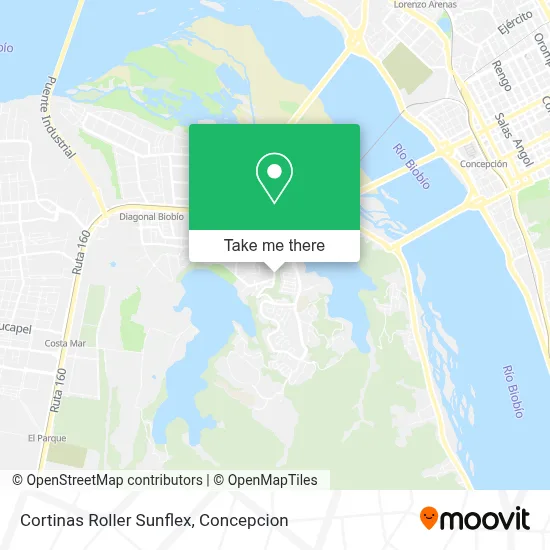 Cortinas Roller Sunflex map