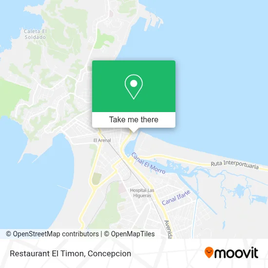Restaurant El Timon map