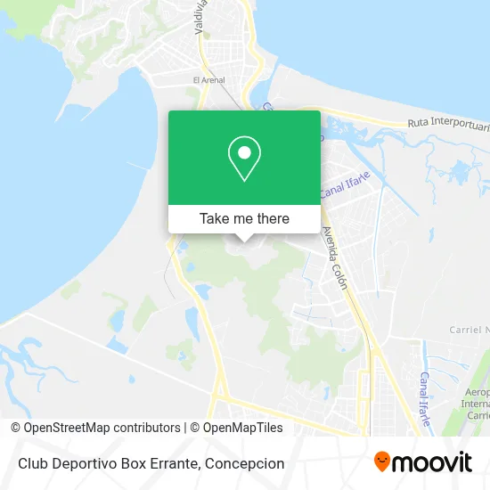 Club Deportivo Box Errante map