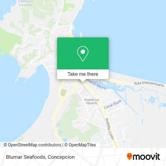 Blumar Seafoods map