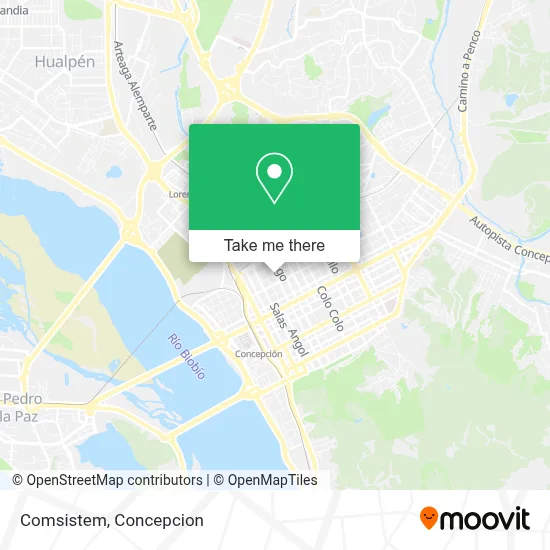 Comsistem map