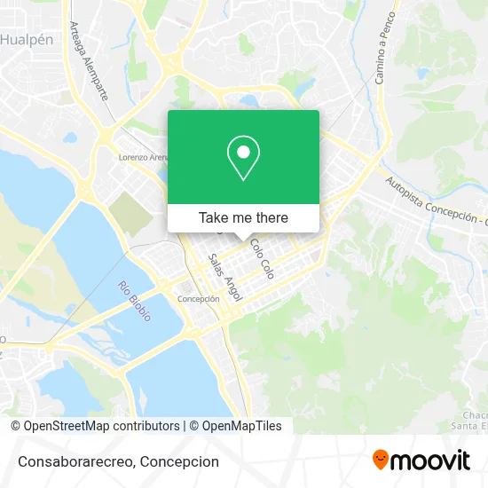 Consaborarecreo map
