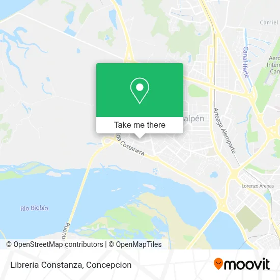 Libreria Constanza map