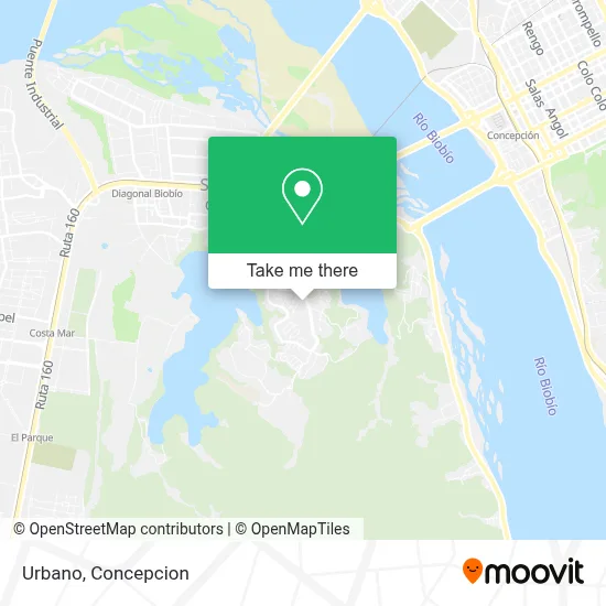 Urbano map