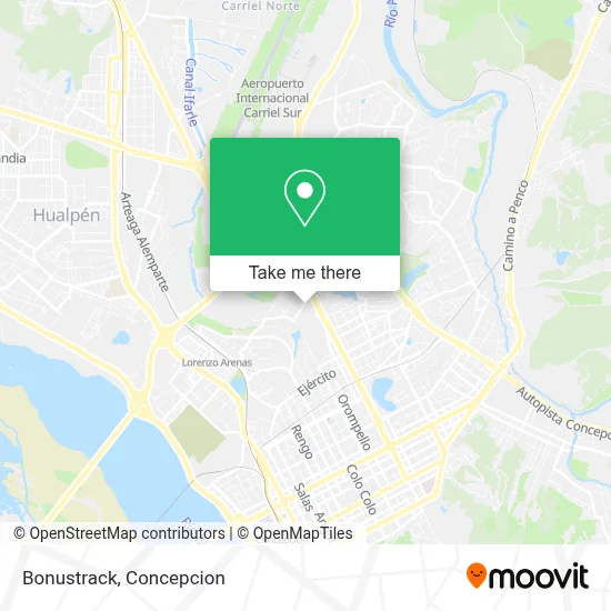 Bonustrack map