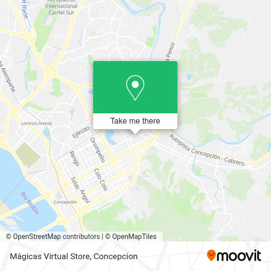 Mágicas Virtual Store map
