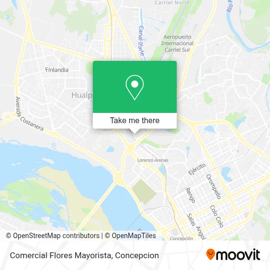 Comercial Flores Mayorista map