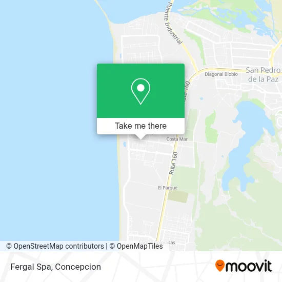 Fergal Spa map