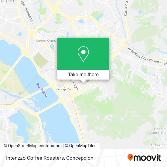 Intenzzo Coffee Roasters map