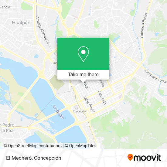 El Mechero map