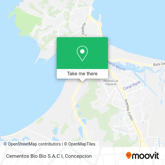 Cementos Bio Bio S.A.C I map
