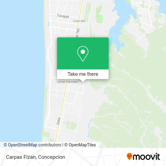 Carpas Fizan map