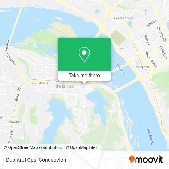 Dcontrol Gps map
