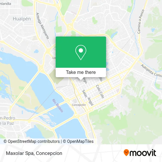 Maxolar Spa map