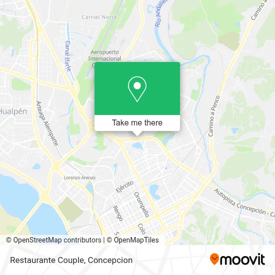 Restaurante Couple map