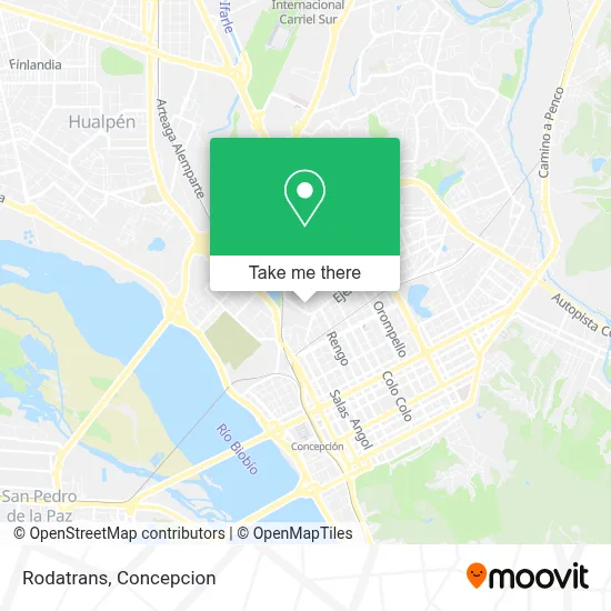 Rodatrans map