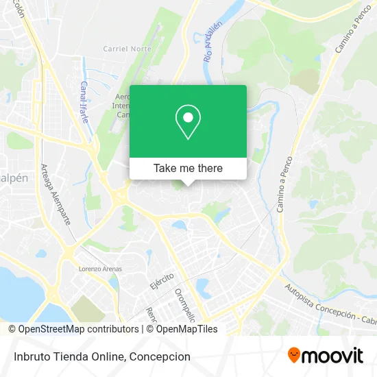 Inbruto Tienda Online map