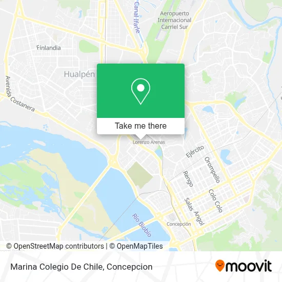 Marina Colegio De Chile map