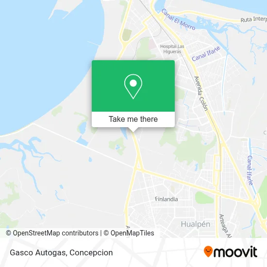 Gasco Autogas map