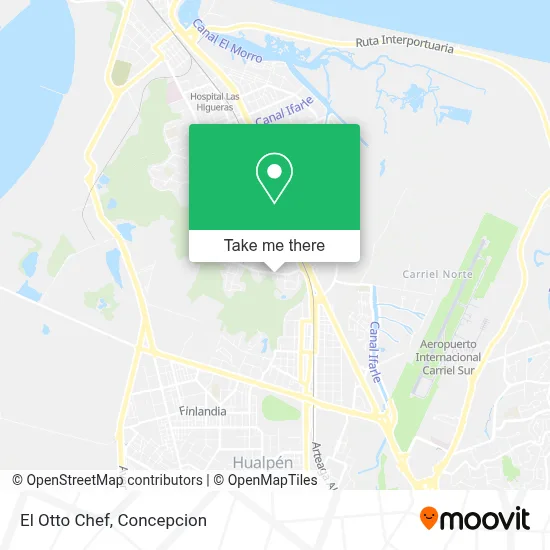 El Otto Chef map