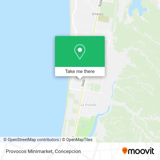 Provocos Minimarket map