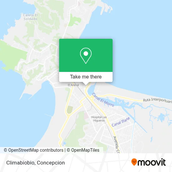 Climabiobio map