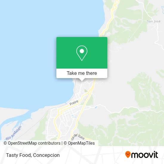 Tasty Food map