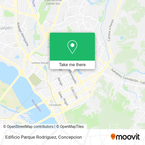 Edificio Parque Rodríguez map