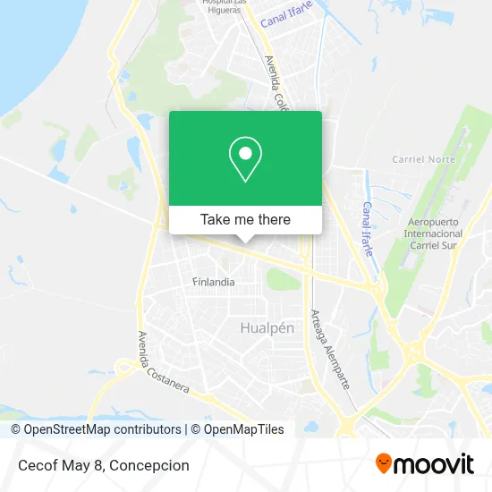 Cecof May 8 map