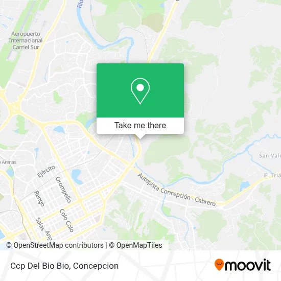 Ccp Del Bio Bio map