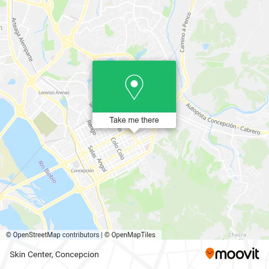 Skin Center map