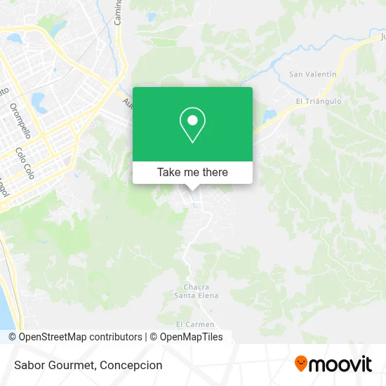Sabor Gourmet map