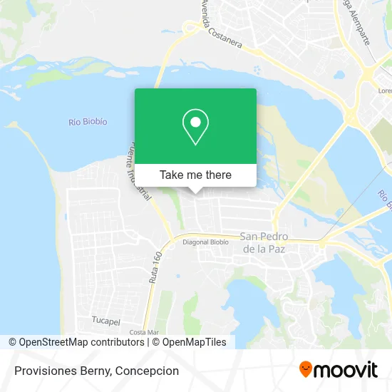 Provisiones Berny map