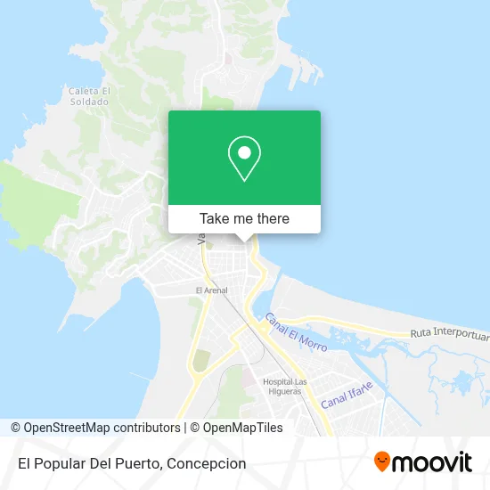 El Popular Del Puerto map