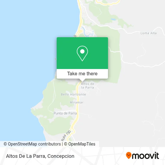 Altos De La Parra map