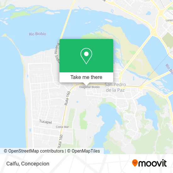 Calfu map