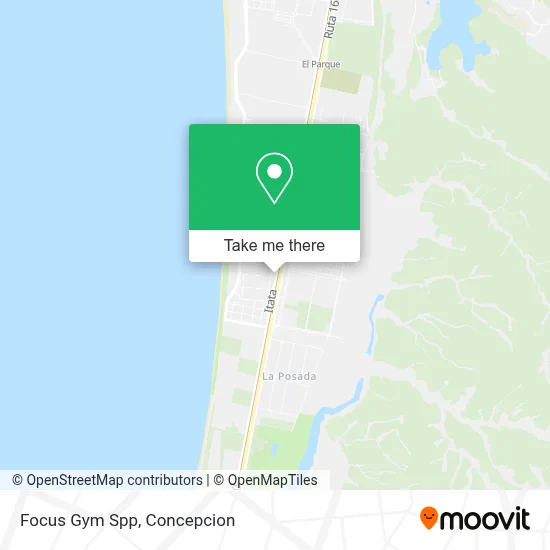 Focus Gym Spp map