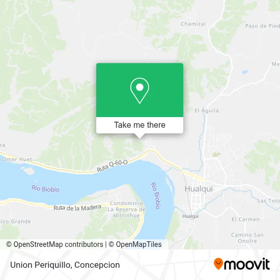 Union Periquillo map