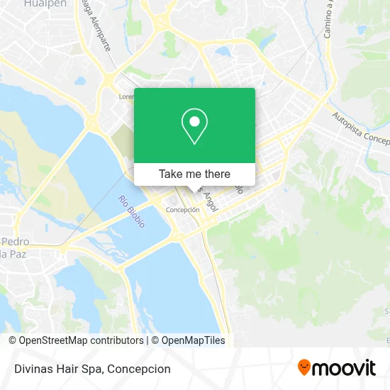 Divinas Hair Spa map