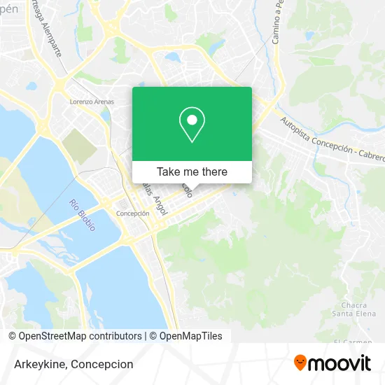 Arkeykine map
