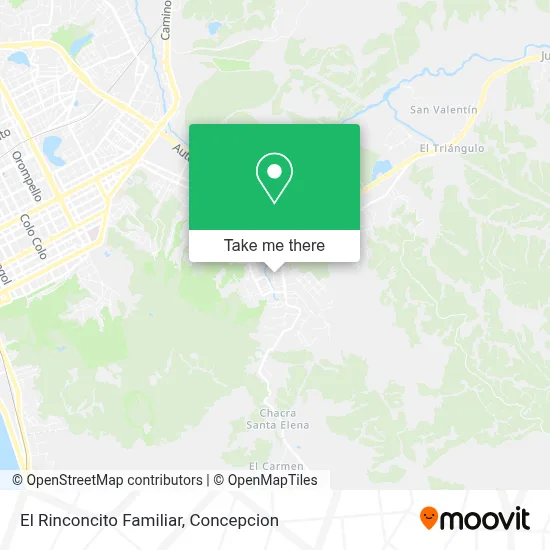 El Rinconcito Familiar map
