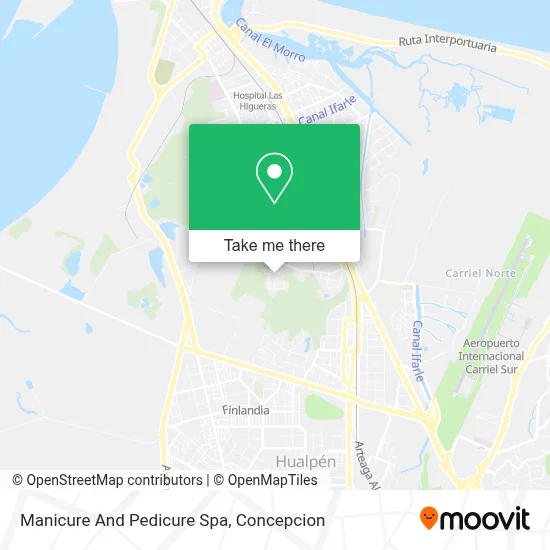 Manicure And Pedicure Spa map