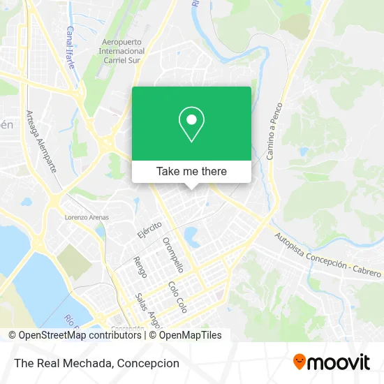 The Real Mechada map