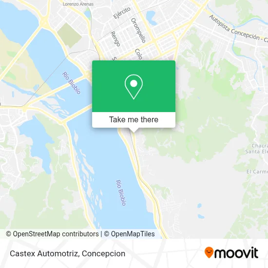 Castex Automotriz map