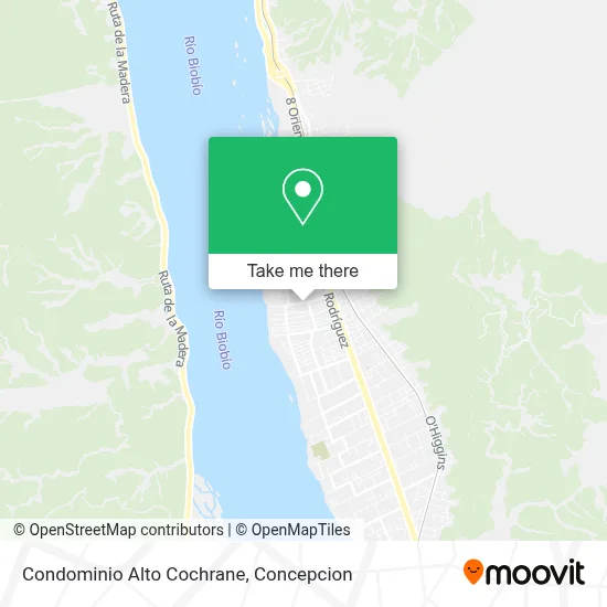 Condominio Alto Cochrane map