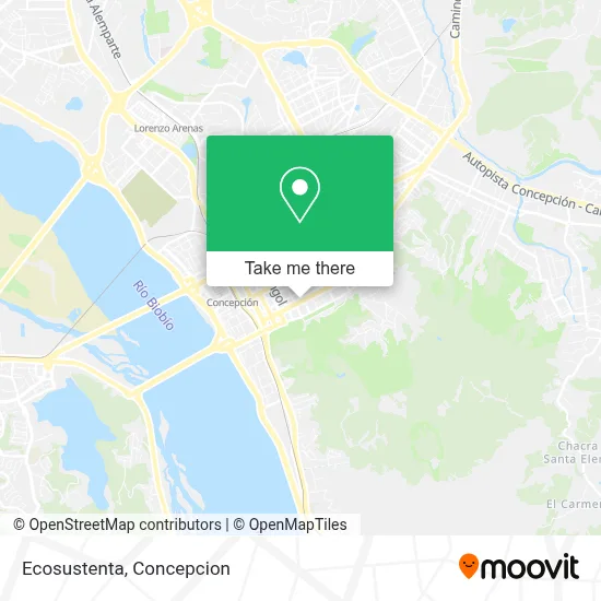 Ecosustenta map